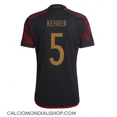 Maglie da calcio Germania Thilo Kehrer #5 Seconda Maglia Mondiali 2022 Manica Corta